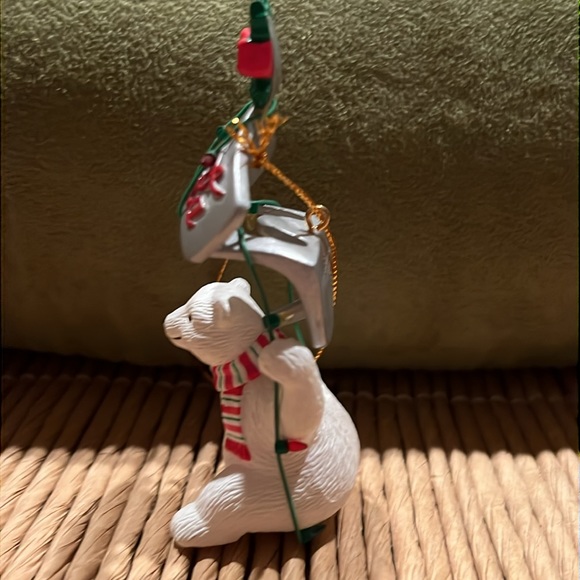 Vintage 1995 Coca Cola Bear Ornament EC no box - Picture 7 of 7